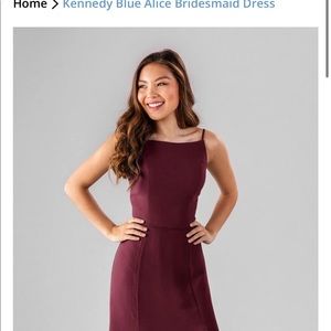 Kennedy Blue Bridesmaid Dress